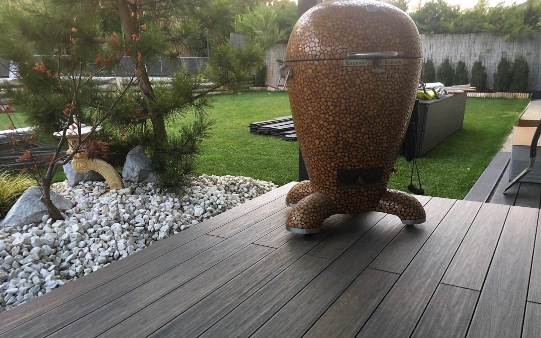Shadowgrey Co-extrudált WPC terasz burkolat, Törökbálint