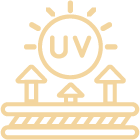 WPC előnyei - UV-álló