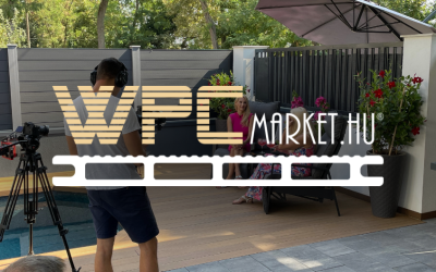 A WPC Market az Otthon Neked forgatáson – A Real Wood burkolat bemutatása a TV2-n