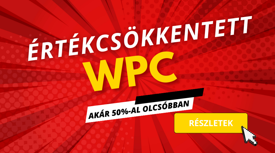 értékcsökkentett wpc