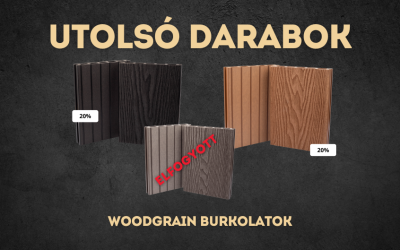 Woodgrain Mokka teraszburkolatunk végleg elfogyott