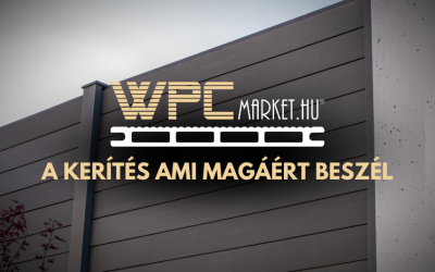 A kerítés, ami magáért beszél – A WPC Market Element kerítései