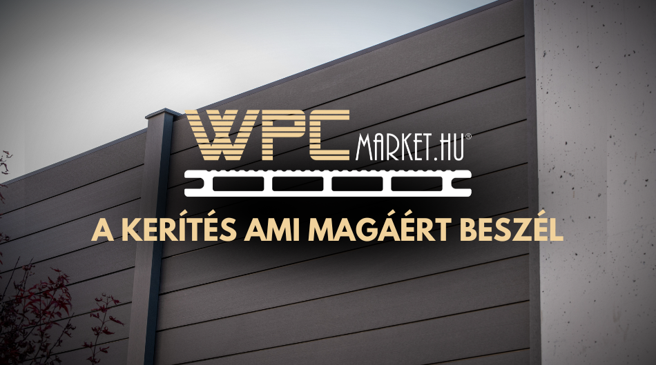 A kerítés, ami magáért beszél – A WPC Market Element kerítései