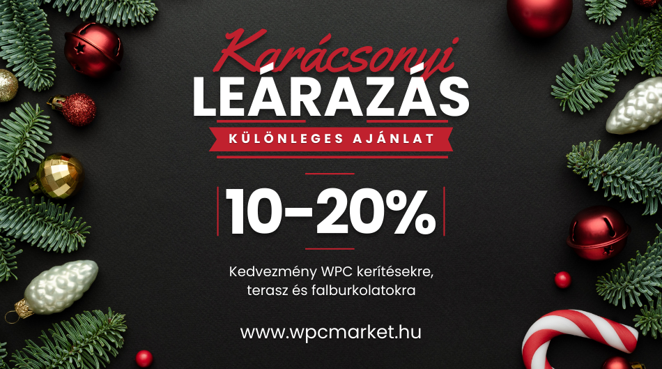 wpc market karácsonyi leárazás