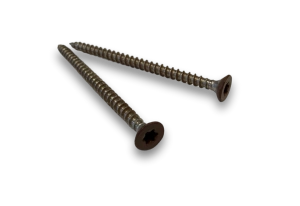 Élzáró csavar, Sötétbarna, 4x60mm