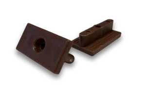 Műanyag klipsz, Sötétbarna