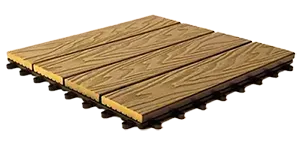 Tölgy famintás Klikk WPC teraszburkolat