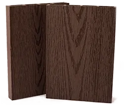 Simple WPC kerítéselem famintás sötétbarna