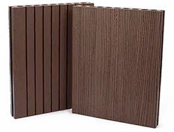 Sötétbarna Woody WPC teraszburkolat elem