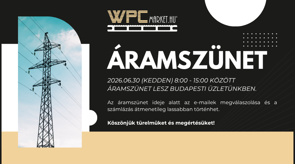 Áramszünet Bemutatjuk az Új 3D falpaneleket